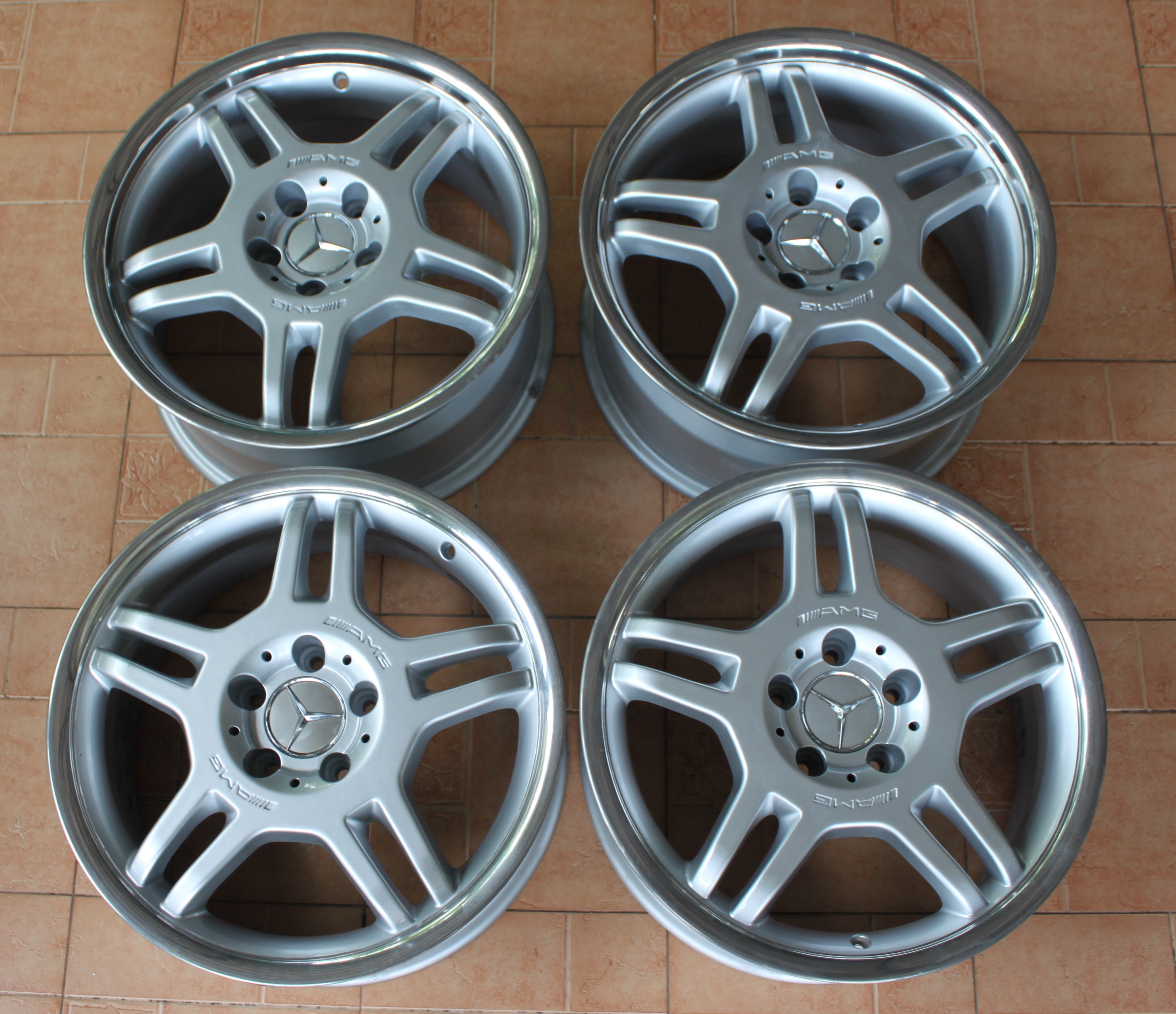 ล้อAMG ST4 17 นิ้ว หน้า 7.5 ET37 หลัง 8.5 ET34