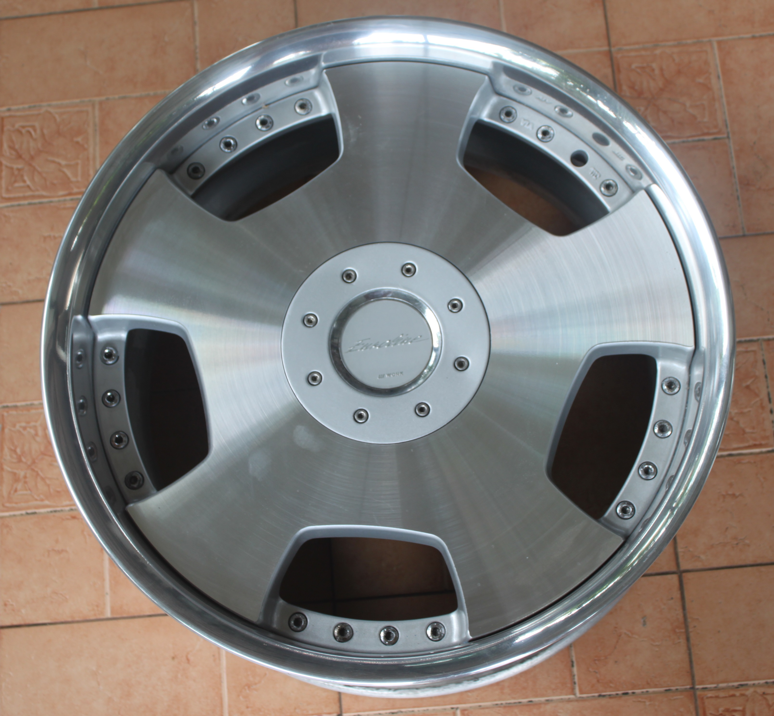 ล้อ W Work 19 นิ้ว หน้า 8.5 ET40 หลัง 9.5 ET42