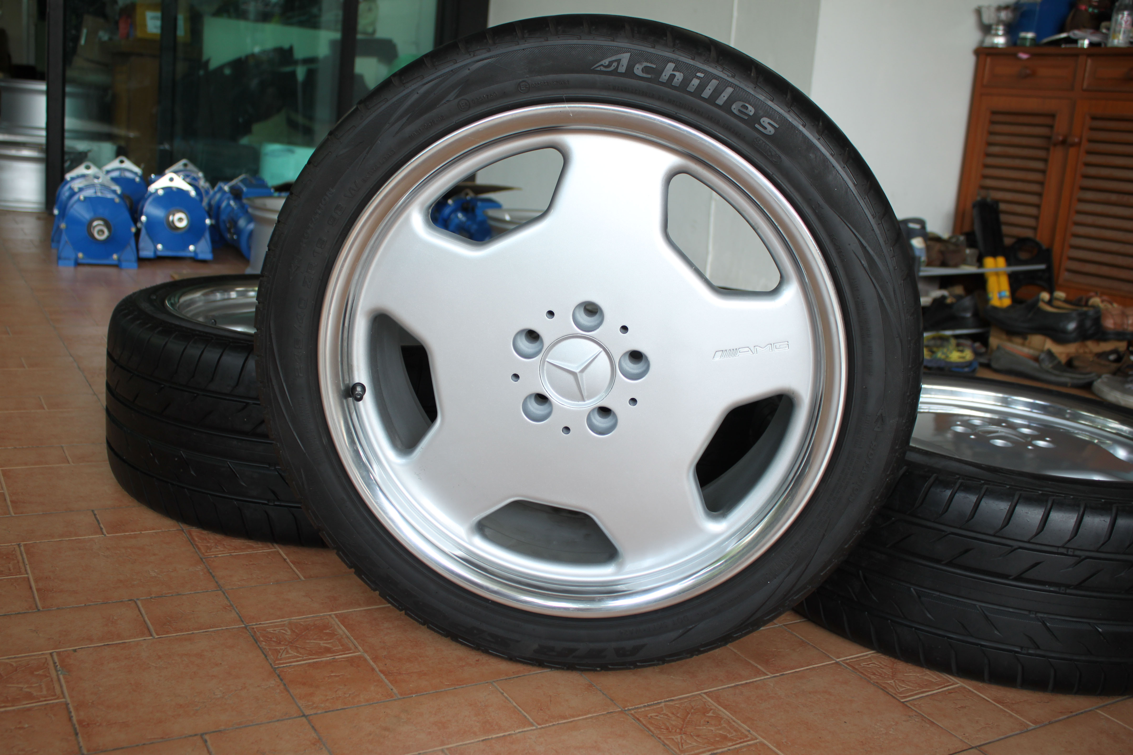 ล้อAMG ST2 19 นิ้ว กว้าง 8.5 นิ้ว et46