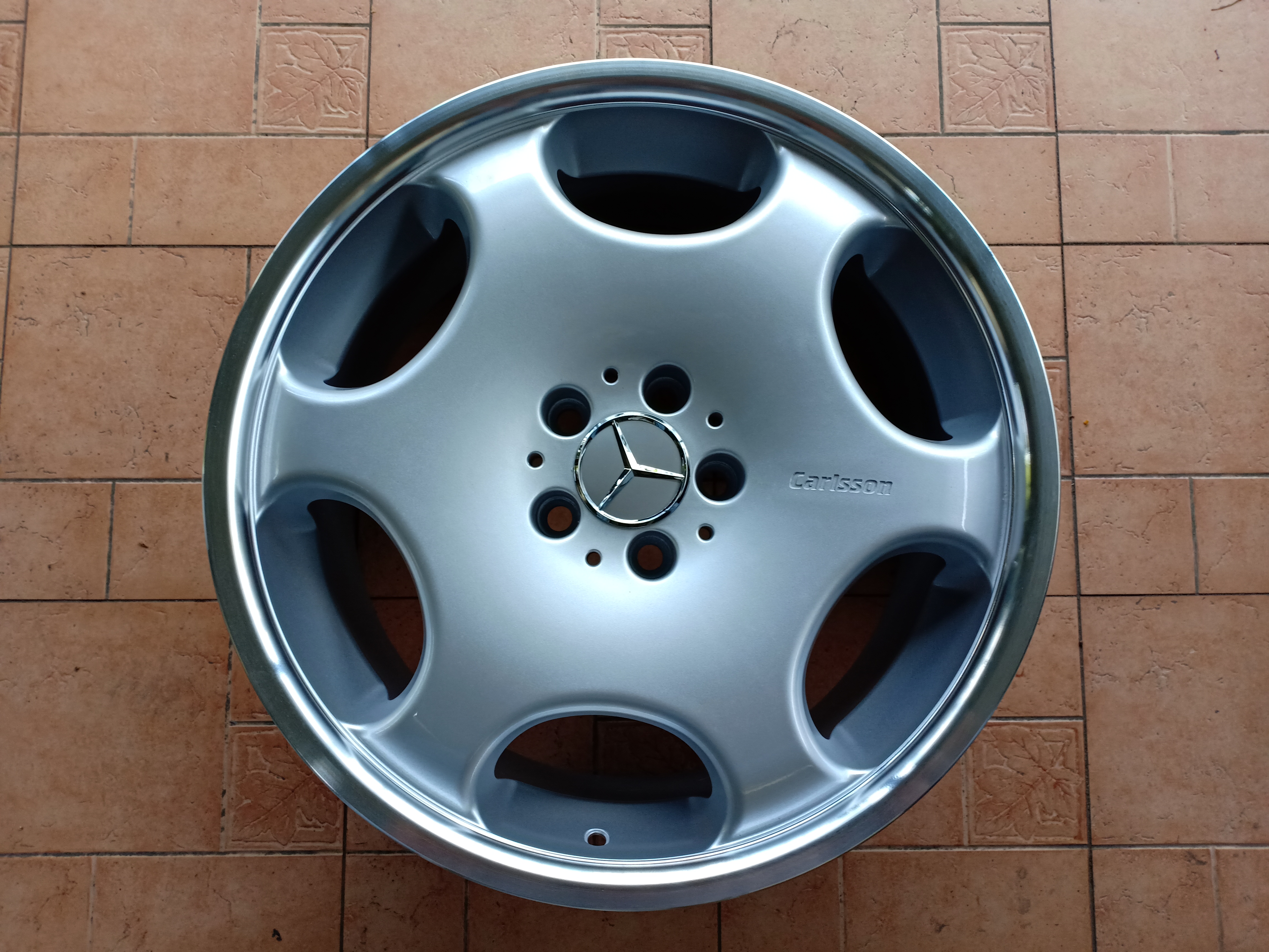 ล้อ carlsson 1/6 evo ขอบ 19 นิ้ว หน้าหลังกว้าง 8.5 นิ้ว et40